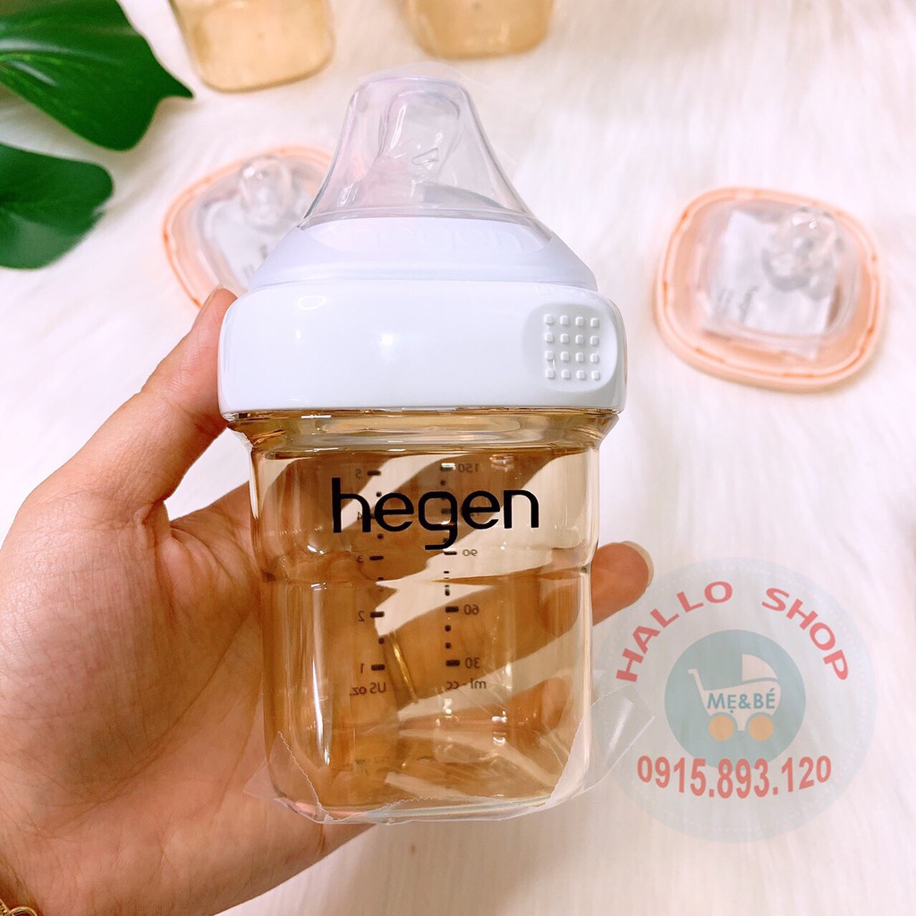 Bình sữa, núm ti HEGEN 60ml/150ml/250ml/330ml