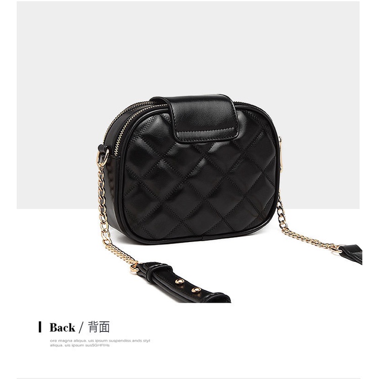 Túi Da PU Đeo Chéo Hình Ong Đính Đá Thời Trang Cho Nữ