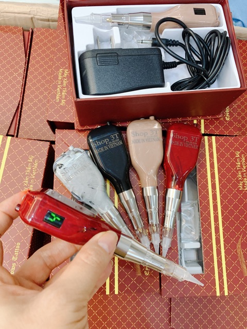 MÁY THẦN THÁNH TÍCH ĐIỆN TẶNG 50 kim và 50 ngòi | BigBuy360 - bigbuy360.vn