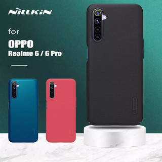 Realme 6 Pro Realme 6 - Ốp lưng Nillkin nhựa cứng lưng sần chống bụi bẩn, mồ hôi và vân tay, chống trơn trượt