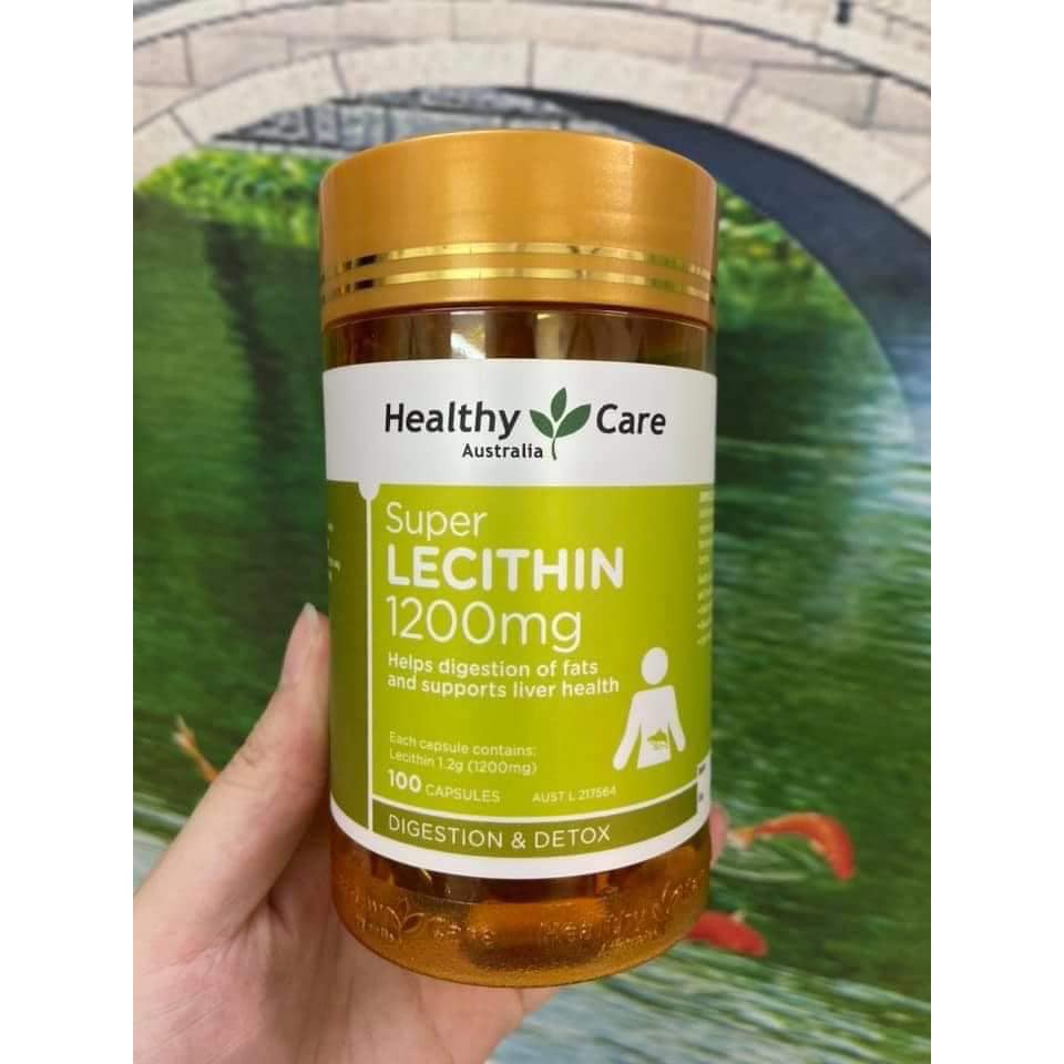 Mầm đậu nành Healthy Care Úc chuẩn nội địa Úc 100 viên