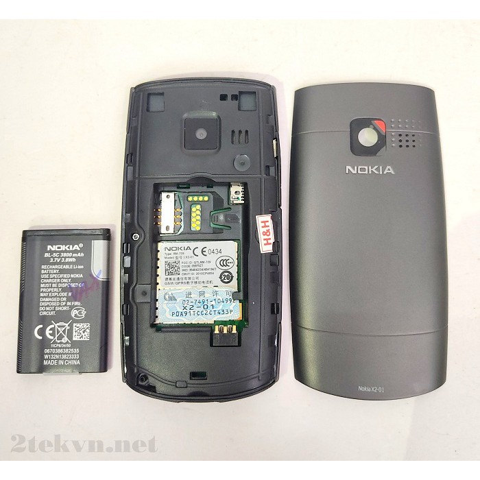 Điện thoại nokia X2 01 chính hãng pin trâu loa to bàn phím 24 kí tự - bảo hành 12 tháng