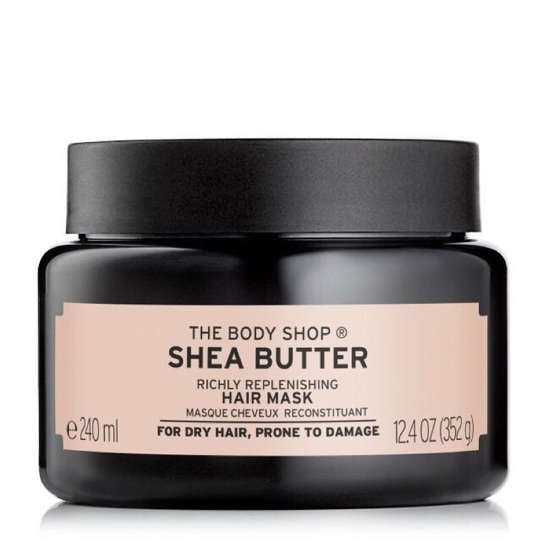 Kem Ủ Tóc The Body Shop Shea Butter Richly Replenising Hair Mask 240ml