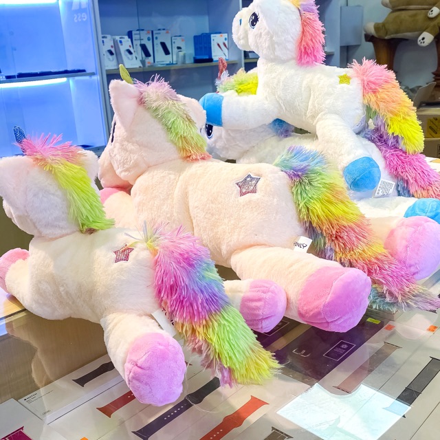 Gấu Bông Ngựa Pony UniCorn cao cấp- Quà lưu niệm ngựa Pony siêu mềm, mịn