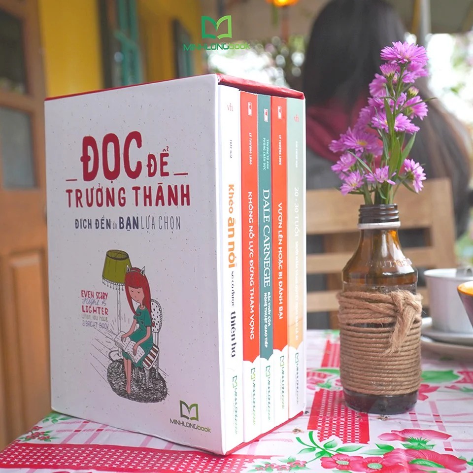Sách - Hộp Combo 2: Đọc Để Trưởng Thành - Đích Đến Do Bạn Lựa Chọn ( 5 cuốn )