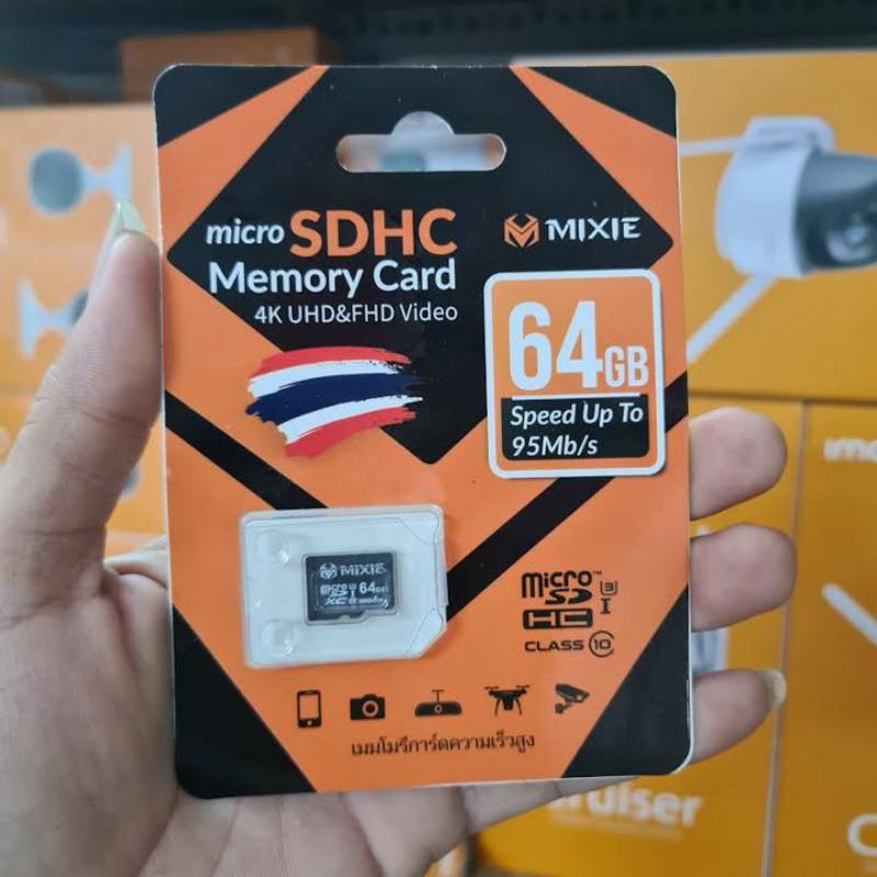 Thẻ nhớ Micro SD 64GB MIXIE dùng tốt cho camera