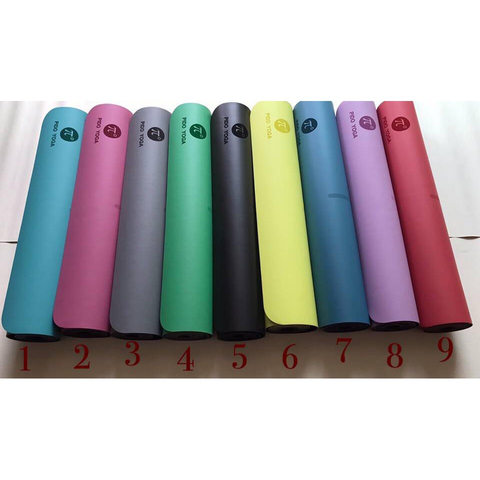 Thảm tập Yoga cao su PIDO định tuyến 5mm cao cấp