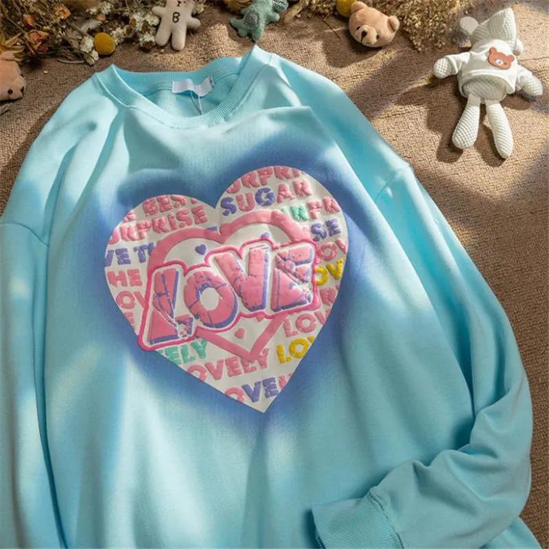 NRVP Áo thun tay dài dáng rộng phong cách Hàn Quốc thời trang cho nữ 2021