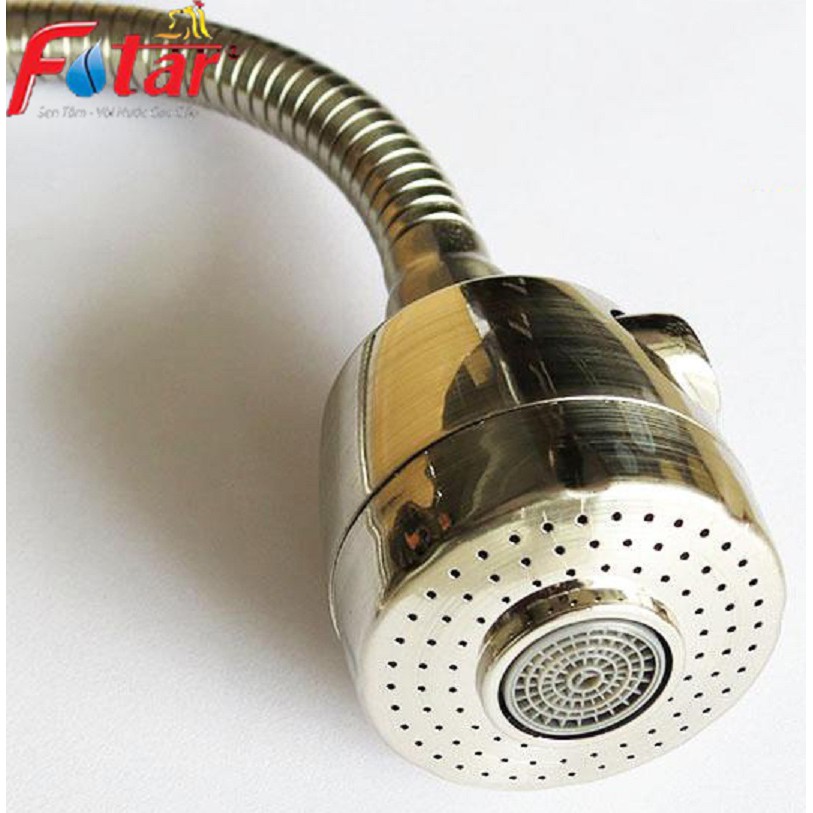 {BẺ ĐƯỢC MỌI VỊ TRÍ CỦA CHẬU} Vòi rửa chén bát LẠNH cần bẻ lò xo quay 360độ sử dụng cho 2 chậu N5009 inox 304 | BigBuy360 - bigbuy360.vn