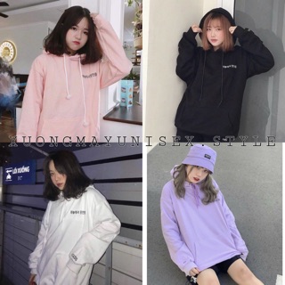 ÁO NỈ BÔNG THÊU CHỮ HÀN RE GODS NHIỀU MÀU KOREA BASIC