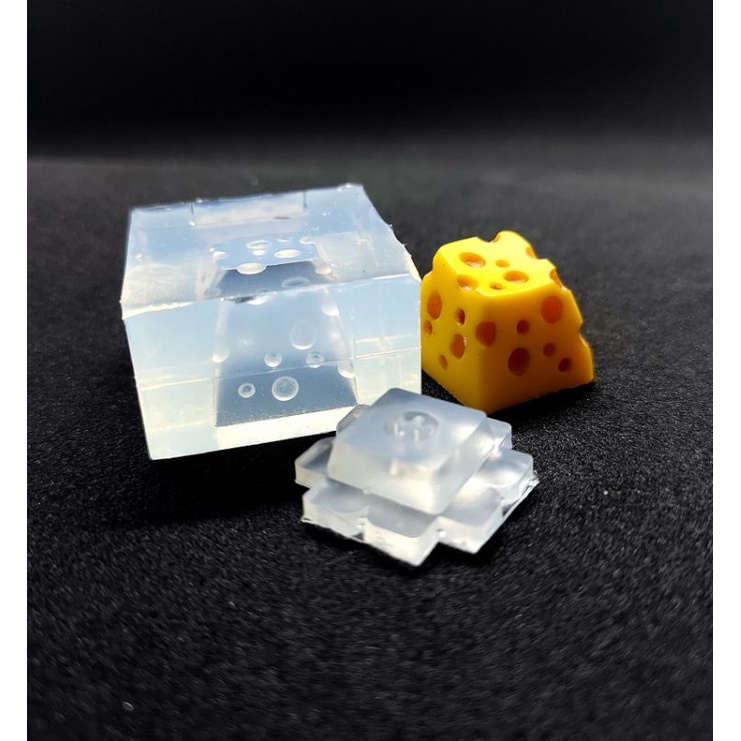 Khuôn silicon làm keycap cheese SA, OEM