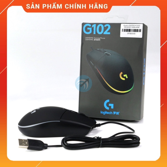 Chuột Máy Tính có dây logitech G102 PRODIGY RGB bh06t