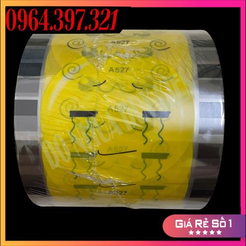 Sỉ Cuộn Màng Ép Ly Nhựa -  2400 Ly - Màng Dập Cốc In Sẵn Logo Drink - Chọn Màu IB Shop  - NHẬT ANH