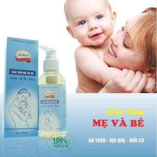 Dầu tắm thảo dược cho mẹ & bé