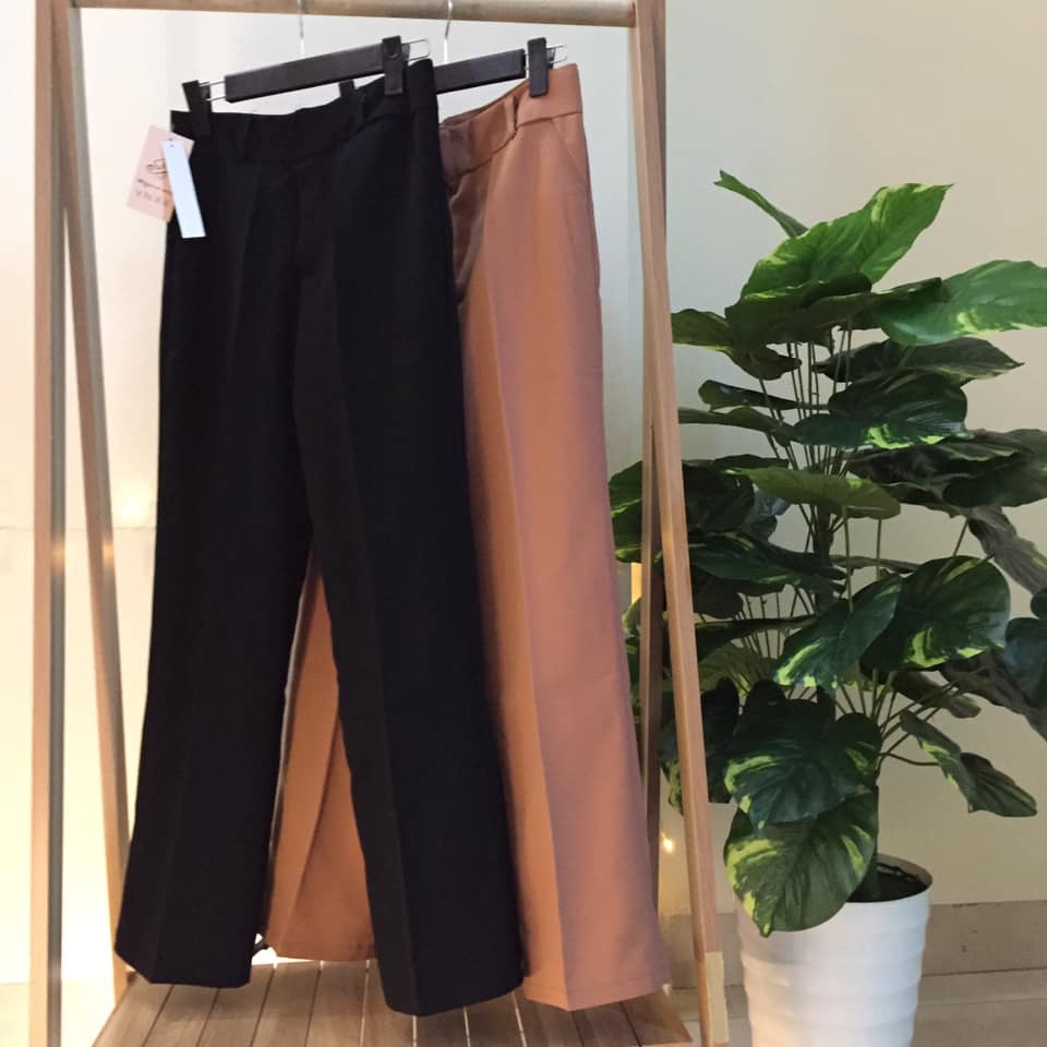 Quần Ống Loe Nam Nữ Hàng Thiết kế   - Cropped Pants