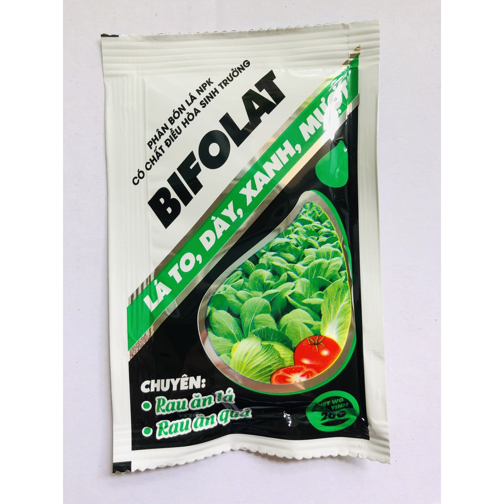 Bifolat Nitrophos 20g - Phân Bón Lá Chuyên Các Loại Rau