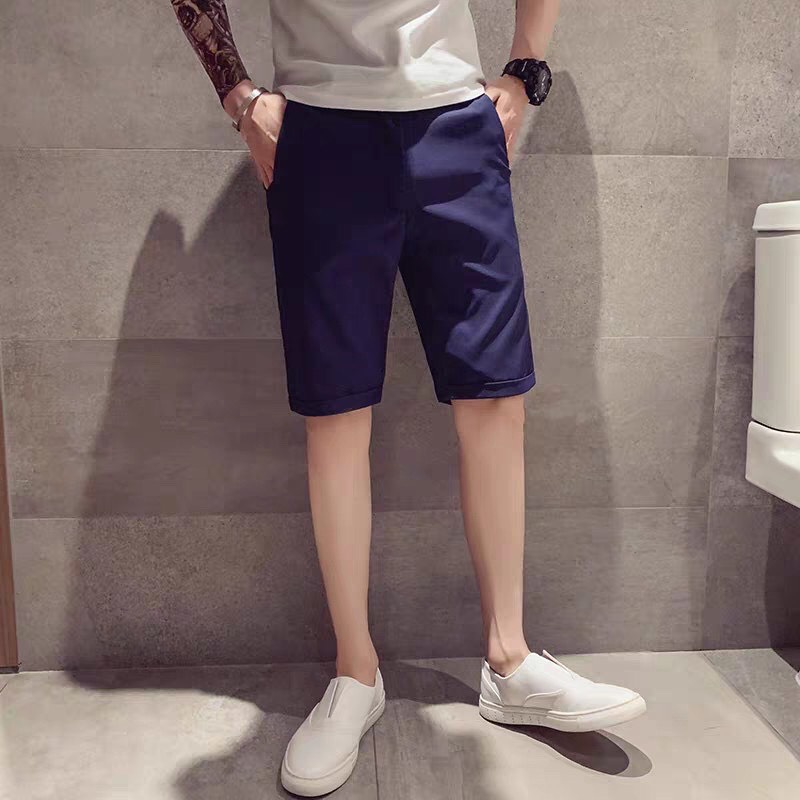 [freeship 50k]Quần short âu tuyết mưa dày dặn co giãn không bai xù thoáng mát nhiều màu
