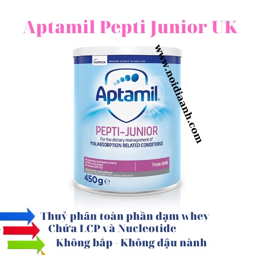 [Hàng Đặt Trước] Sữa Aptamil Pepti Junior Anh – 450 gram