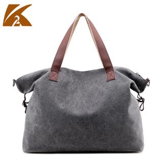 Túi xách tay bằng vải canvas cỡ lớn phong cách hàn quốc thời trang 2017 dành cho nữ