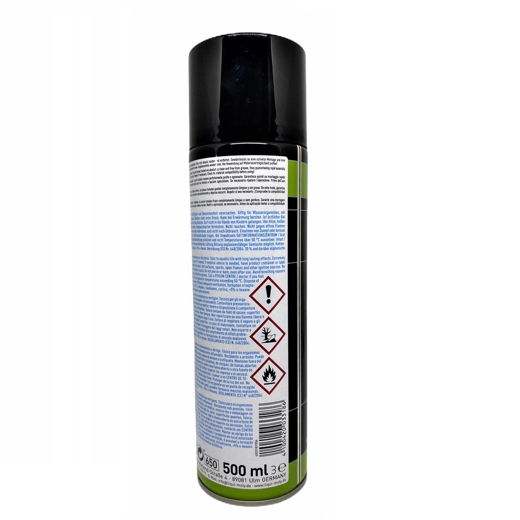 Dung dịch tẩy rửa phanh, dầu mỡ ô tô Liqui Moly 3318 dung tích 500ml