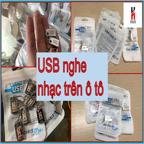 USB NGHE NHẠC TRÊN Ô TÔ 16GB 32GB 64GB