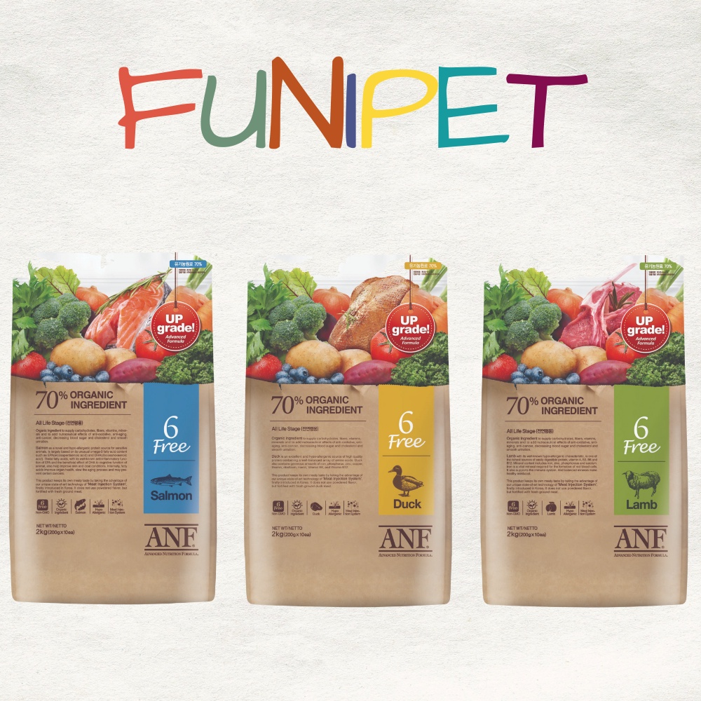 [ Bình Thạnh ] Hạt ANF 6FREE Cho Chó 2kg