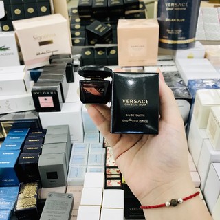 [BILL PHÁP] Nước Hoa Mini Nữ Versace Crystal Noir 5ml