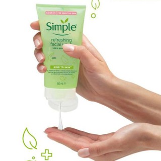 Sữa Rửa Mặt Dạng Gel Simple