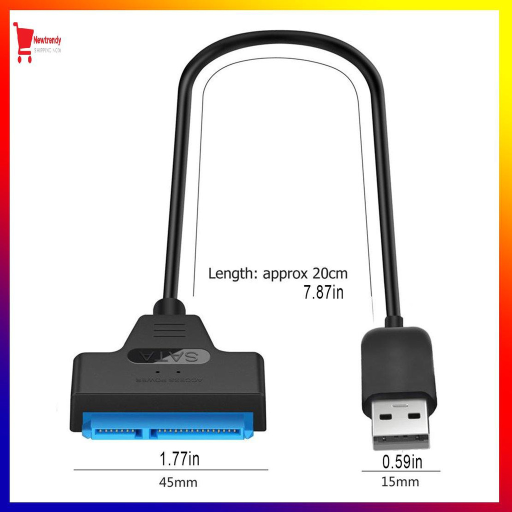 Cáp Chuyển Đổi Ổ Cứng Ssd Sata Iii Uasp Sata Hdd Sang Usb 3.0 (0601) | BigBuy360 - bigbuy360.vn