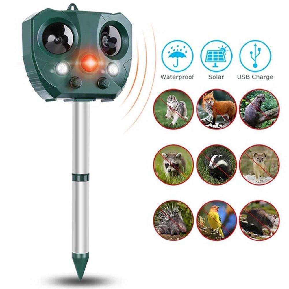 MOCHO Thiết Bị Đuổi Chim Bằng Sóng Siêu Âm Sử Dụng Năng Lượng Mặt Trời