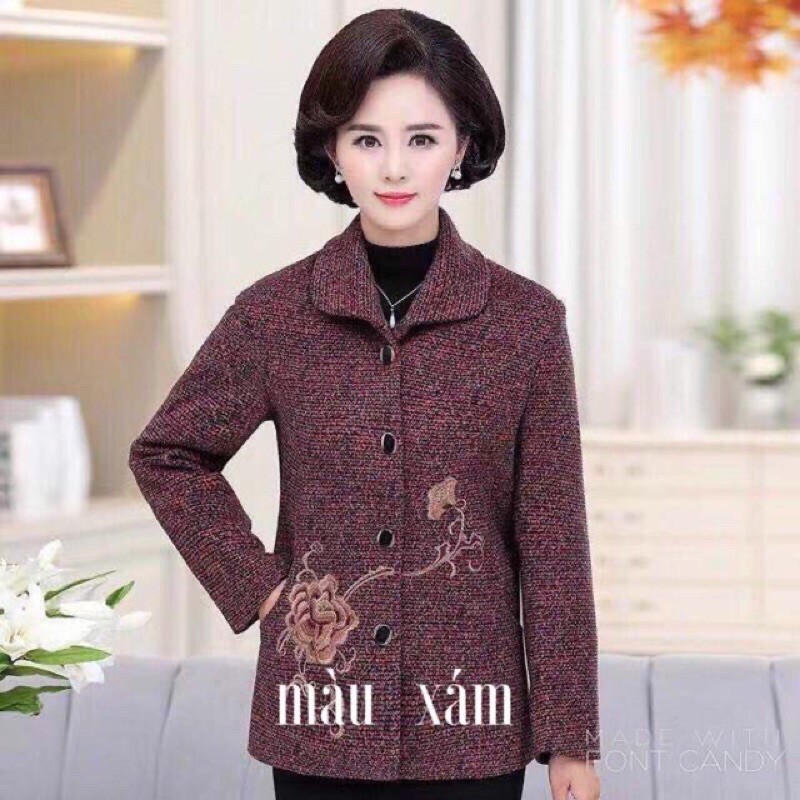 Rẻ vô địch -Áo Khoác cho bà và mẹ