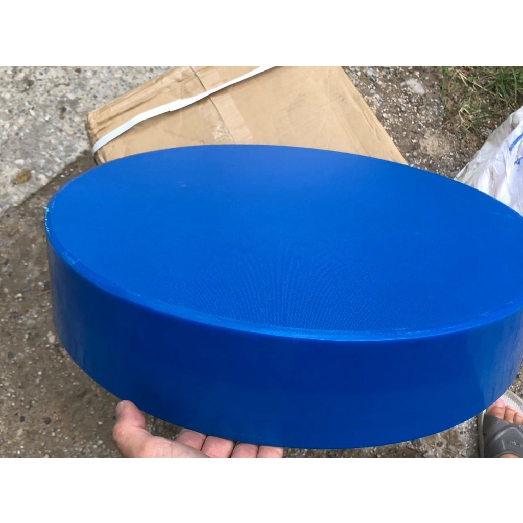 Thớt nhựa tròn 50 dày 10cm, chuyên băm chặt xương