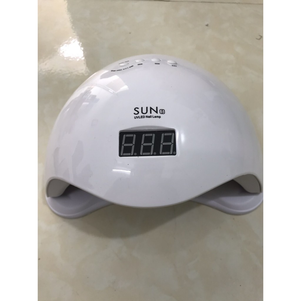 Máy hơ gel SUN 5 48W đèn hơ UV/LED máy hơ gel mini hơ móng phụ kiện nail giá rẻ uy tín VUA SƠN AS