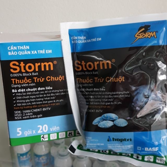  THUỐC DIỆT CHUỘT STORM 0.005%