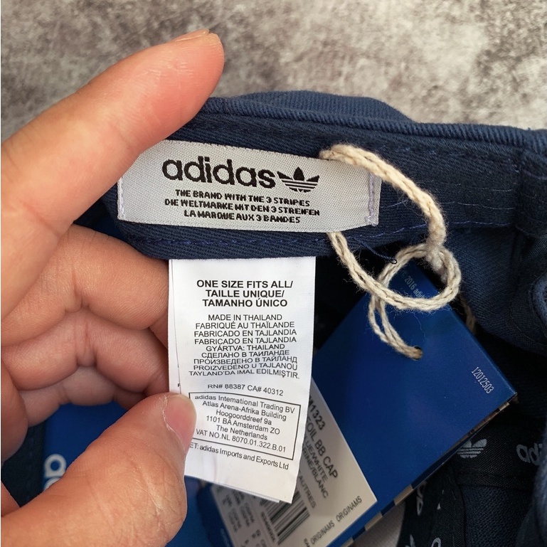 ⚡️ [ HÀNG XUẤT XỊN ] Mũ / Nón Thời Trang Adidas Trefoil Baseball Cap - Blue | FM1323 / Ảnh Thật / Giá RẺ NHẤT | SẴN HÀNG