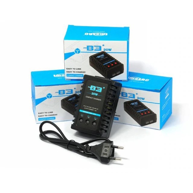 Sạc Pin LIPO B3 2s, 3s 7.4V 11.1V Sạc Pin Lipo Cho Pin RC LiPo dòng sạc 1.6A chính hãng ,tốc độ nhanh đôi B3 thường