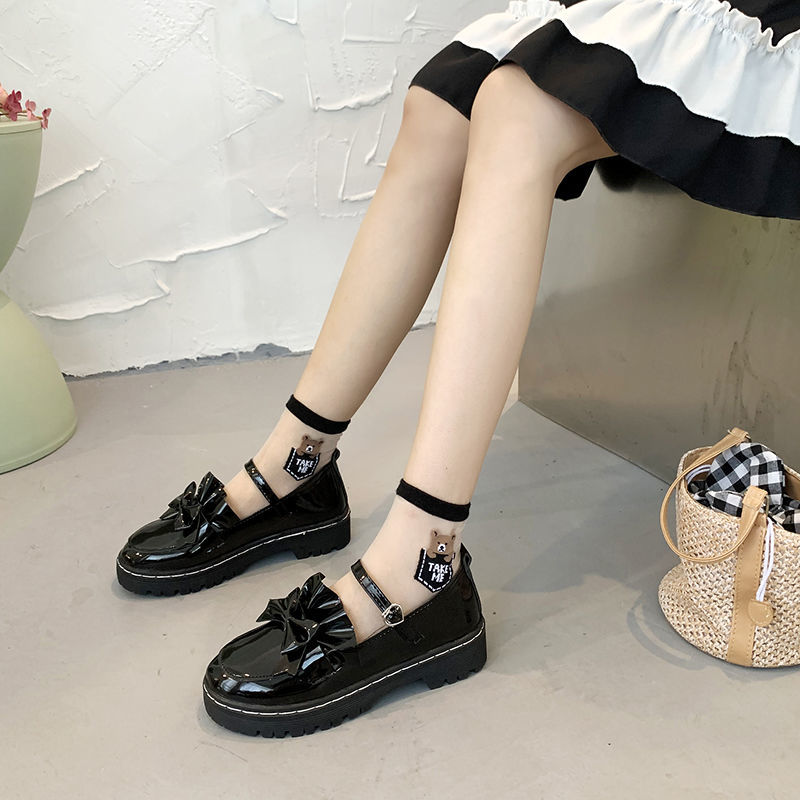 Giày Da Nữ Kiểu Dáng Thời Trang Phong Cách Nhật Bản | BigBuy360 - bigbuy360.vn