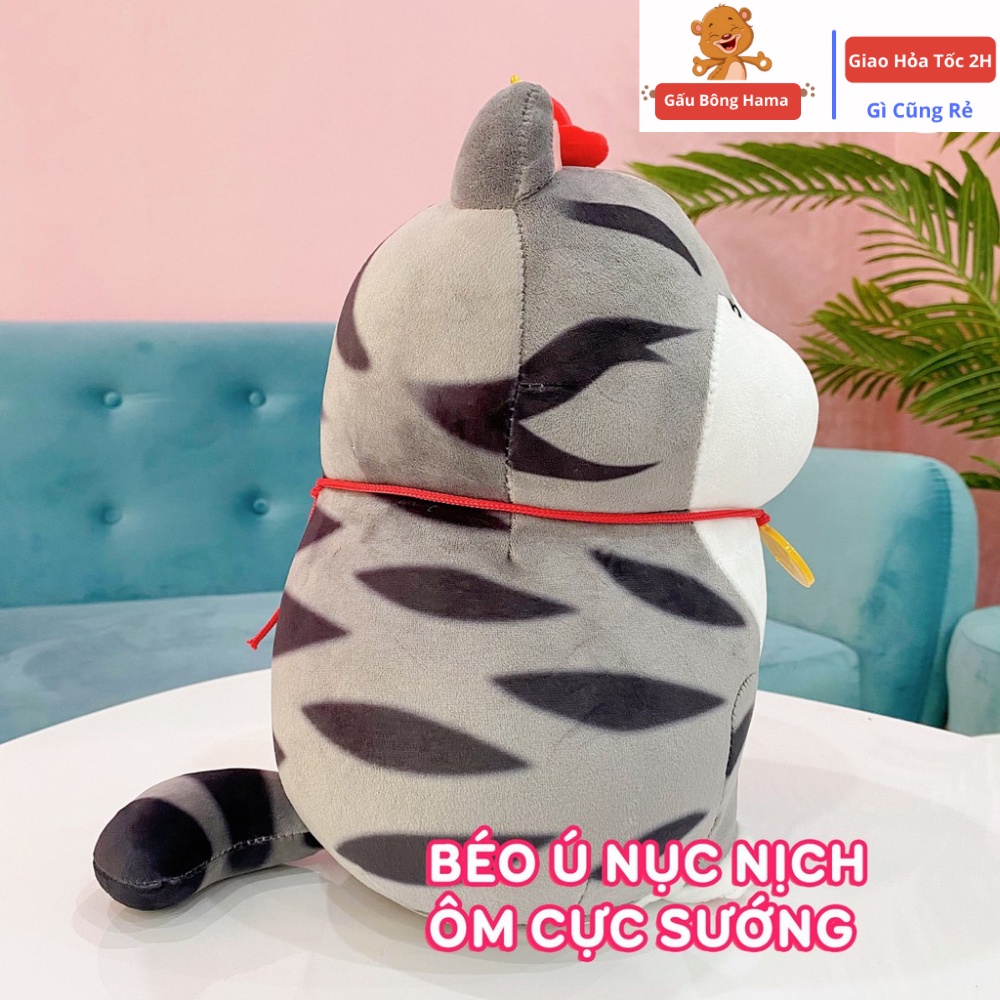 Gấu Bông Mèo Hoàng Thượng Cao Cấp  Hama