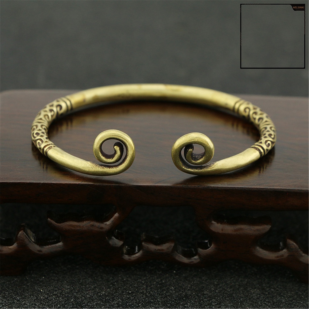 Hlsii _ Vòng Tay Bằng Đồng Thau Có Thể Điều Chỉnh Cho Ngày Valentine