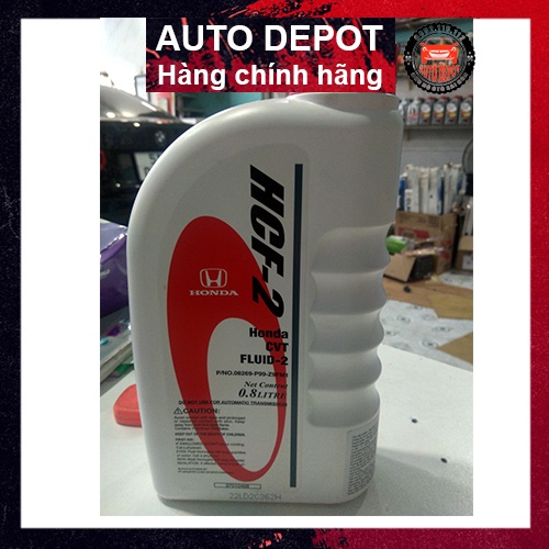 Nhớt hộp số chuyên sử dụng cho các dòng xe ô tô của hãng Honda CVT Fluid HCF2 bình 0.8L
