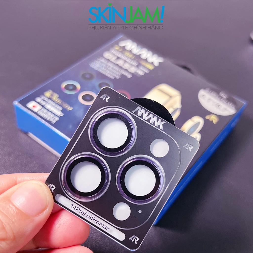 Kính Cường Lực ANANK Công Nghệ AR Chống Lóe Hình Ảnh Bảo Vệ Camera Cho iP 15Promax/ 15Pro/ 15/ 14Promax/ 13Pro