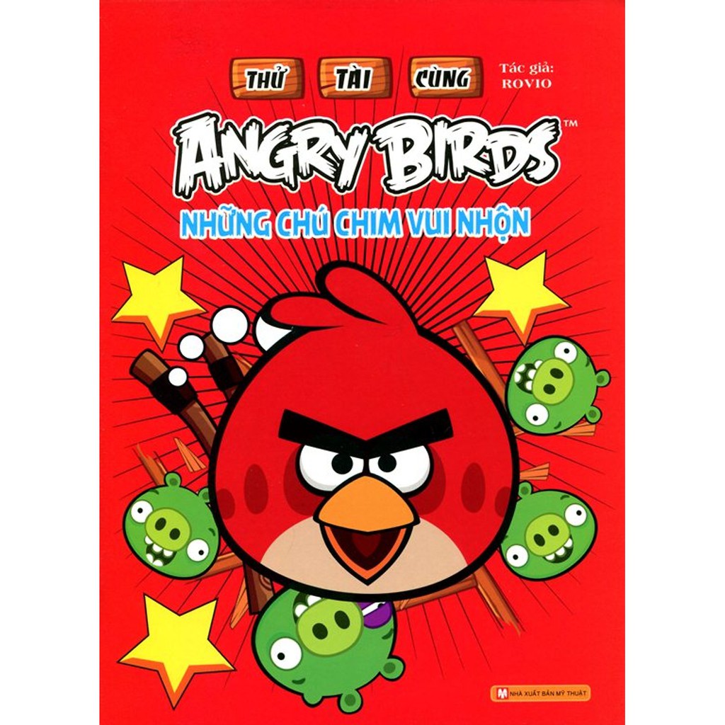 Sách - Thử Tài Cùng Angry Birds - Những Chú Chim Vui Nhộn