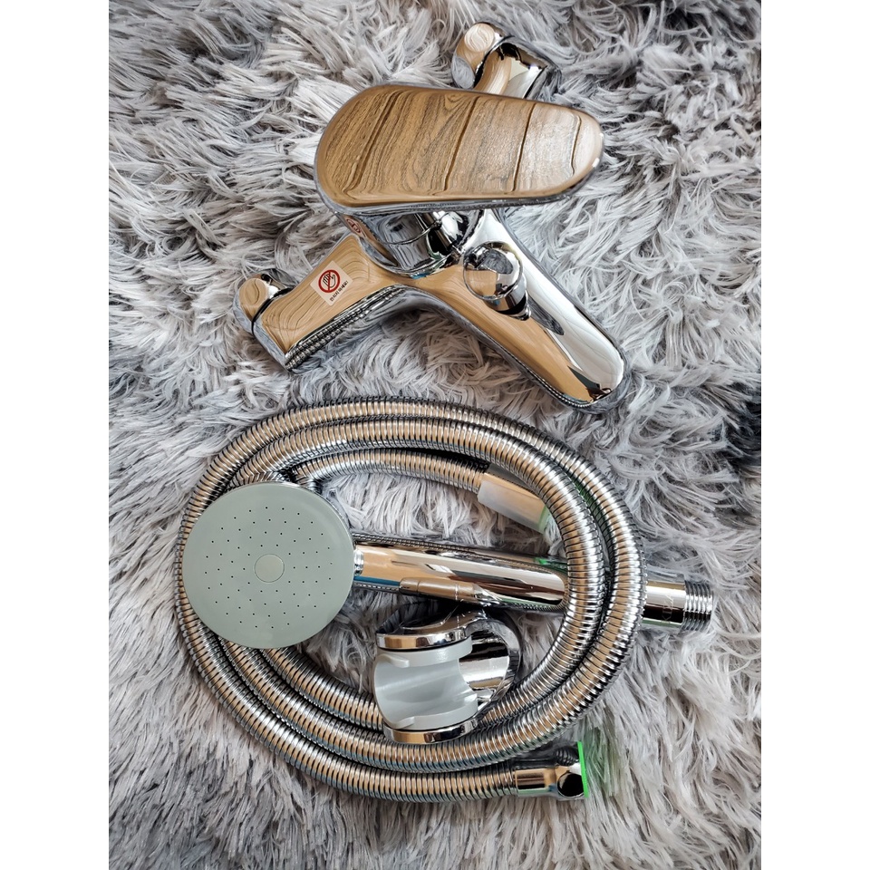 Bộ sen tắm 08s, bộ sen vòi inox 304 bóng IKIZA chính hãng giá tốt
