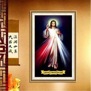 Tranh đính đá Lòng Thương Xót Của Chúa