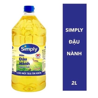 Dầu đậu nành Simply can 2 lít