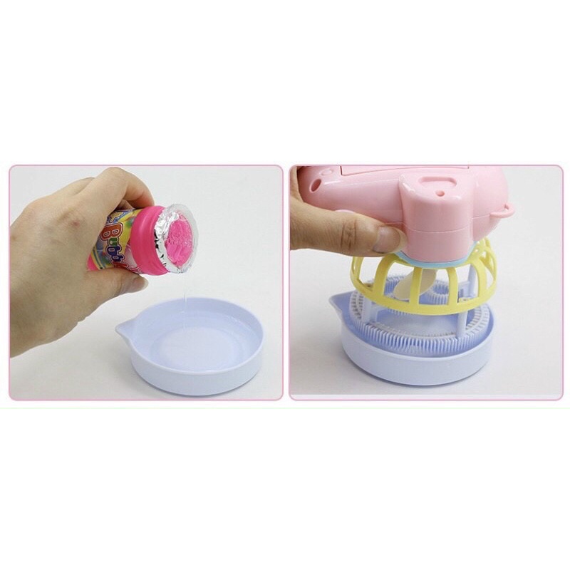 Đồ chơi máy chụp ảnh thổi bong bóng xà phòng hình heo, vs cá heo , - đồ chơi sáng tạo