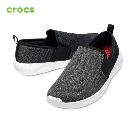 CrocsFanClub - Giầy literide slip on nam trơn, PB58, xả qua mẫu