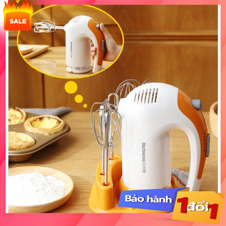 Siêu sale - Hàng Chính hãng Máy đánh trứng cầm tay đa năng Netmego N38D 300W