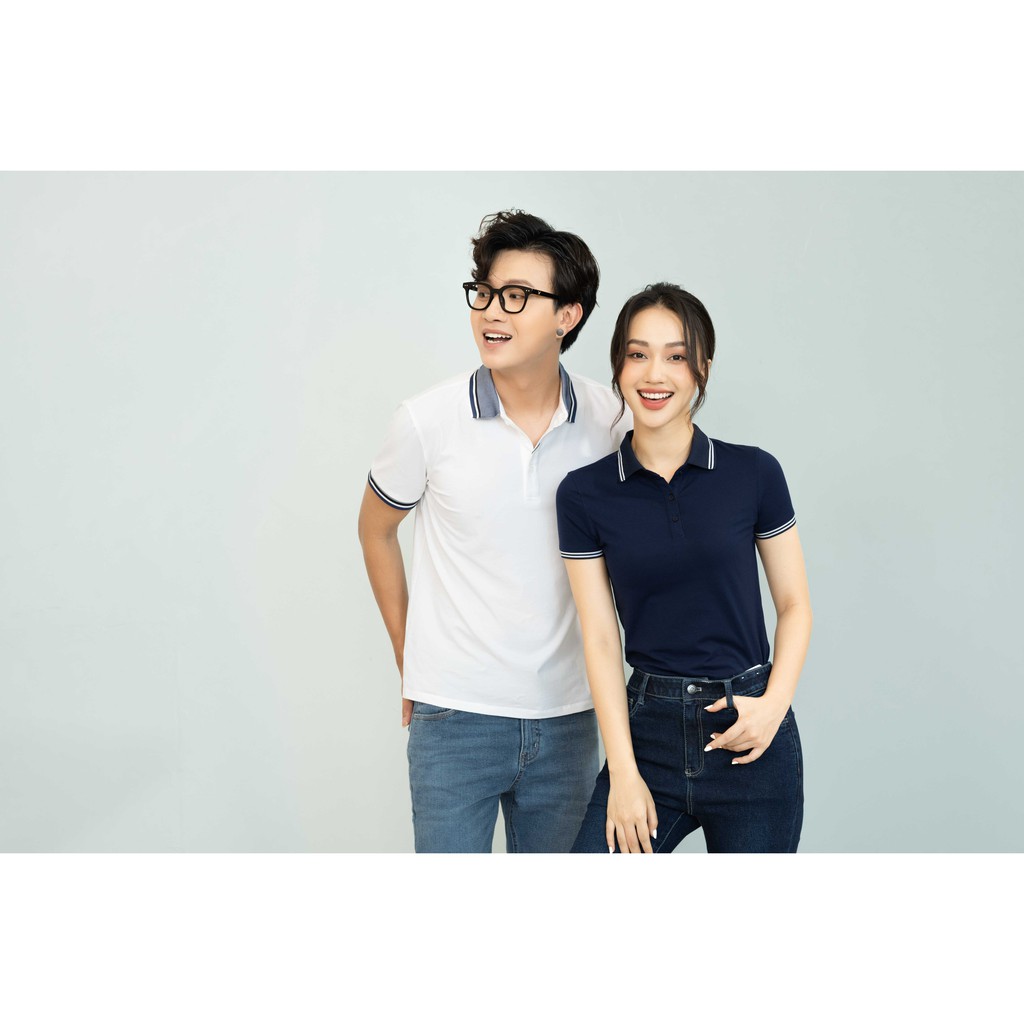 Áo Polo Nam Cotton Cao Cấp, Basic Sang Trọng Lịch Lãm TOKYOLIFE phối cổ len màu, bo tay N7POL012I