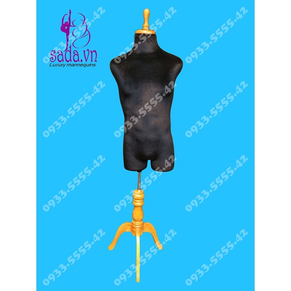 Manocanh nam gỗ NHẬP SỊN không tay có đùi chân gỗ [ FREE SHIP- RẺ]  lên form đồ bao chất như nước cất luôn